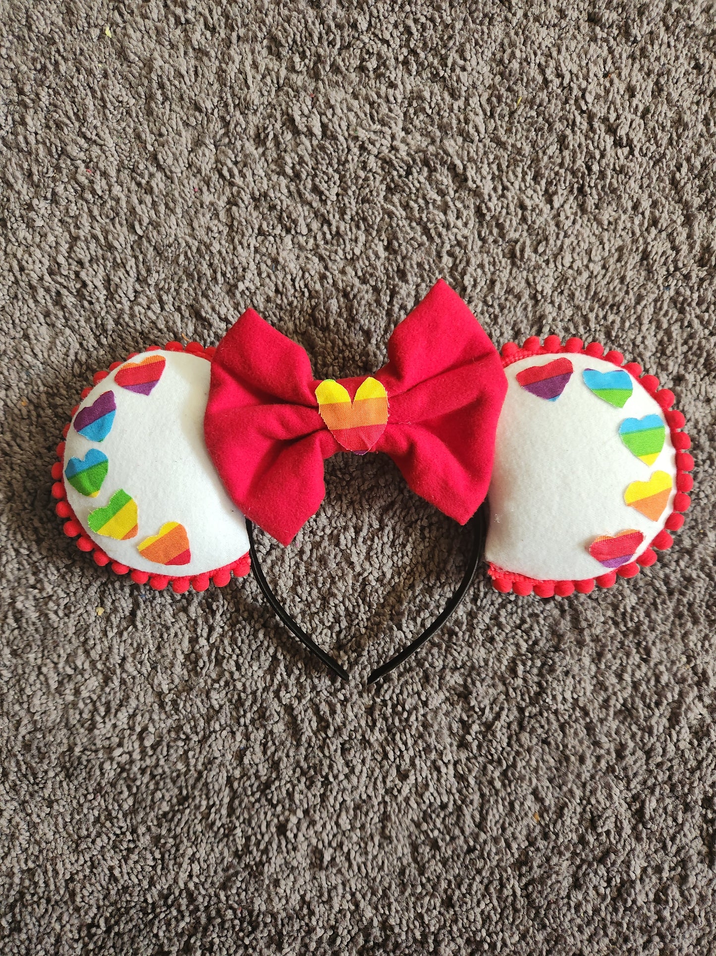 Valentine's Heart Mouse Ears