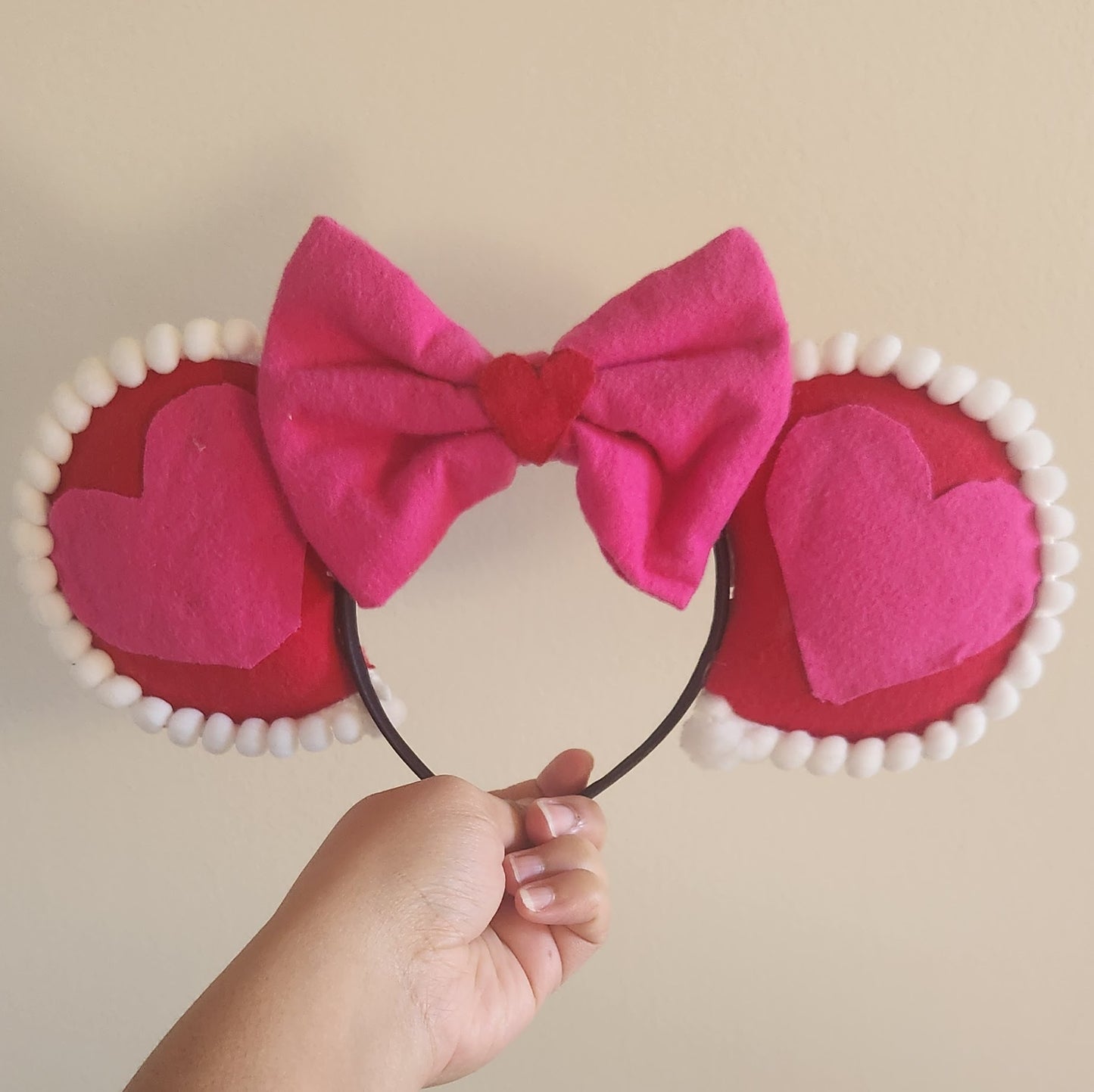 Valentine's Heart Mouse Ears