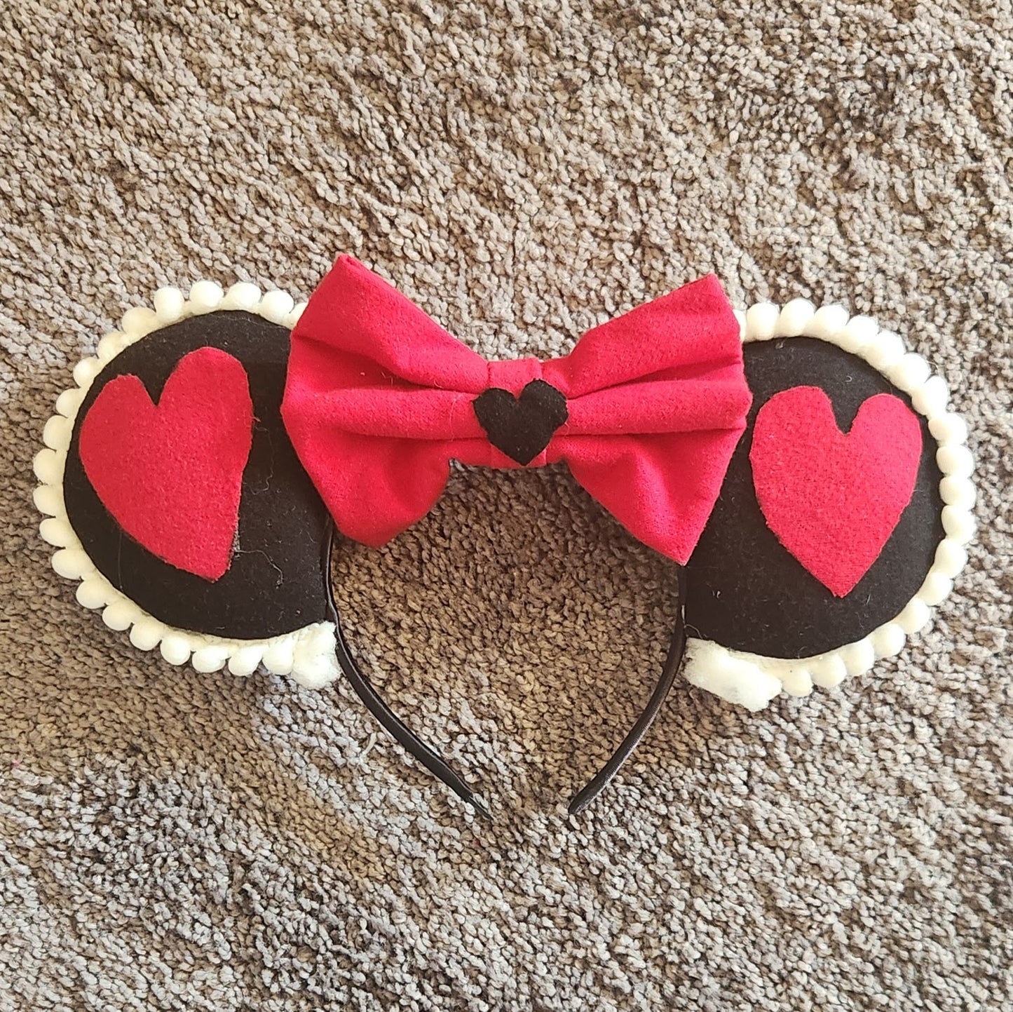 Valentine's Heart Mouse Ears