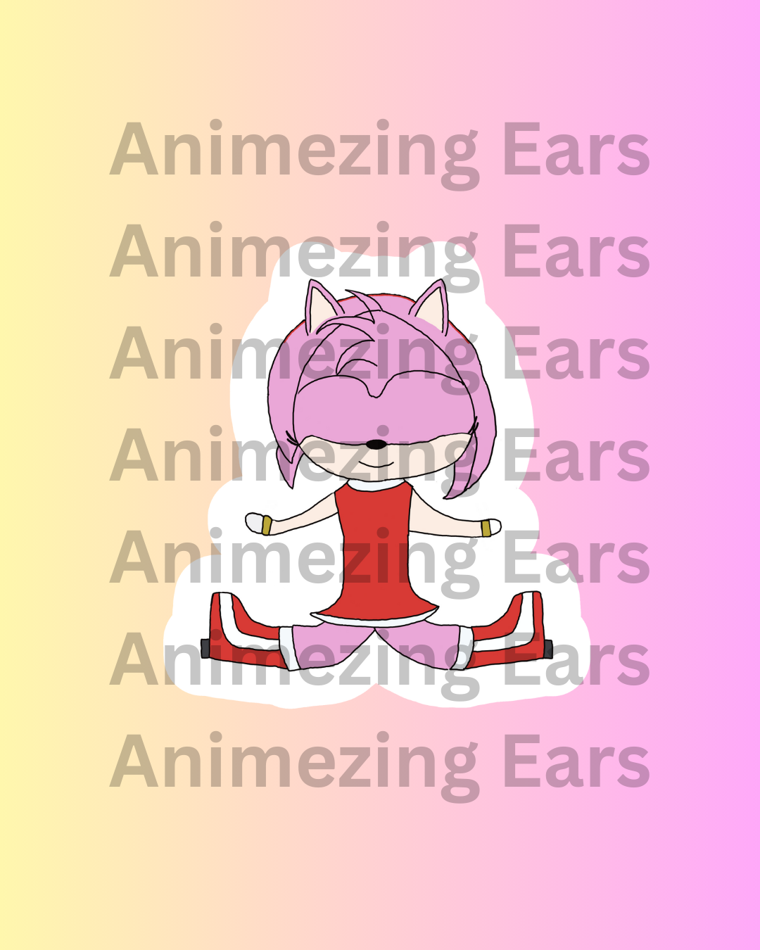 Amy Rose Stickers