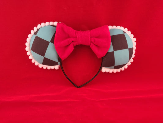 Tanjiro Kamado Inspired Mouse Ears