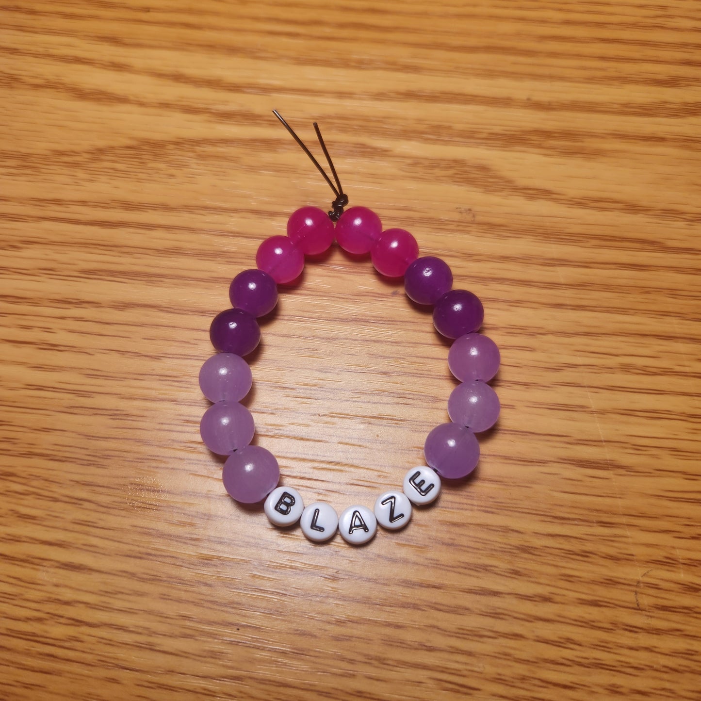 Blaze Inspired Bead Bracelet